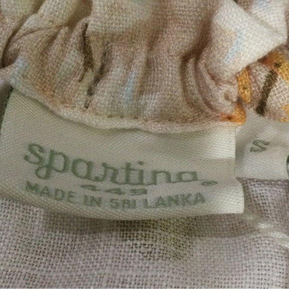 Spartina 449 Audrey Romper Linen floral - Picture 10 of 10